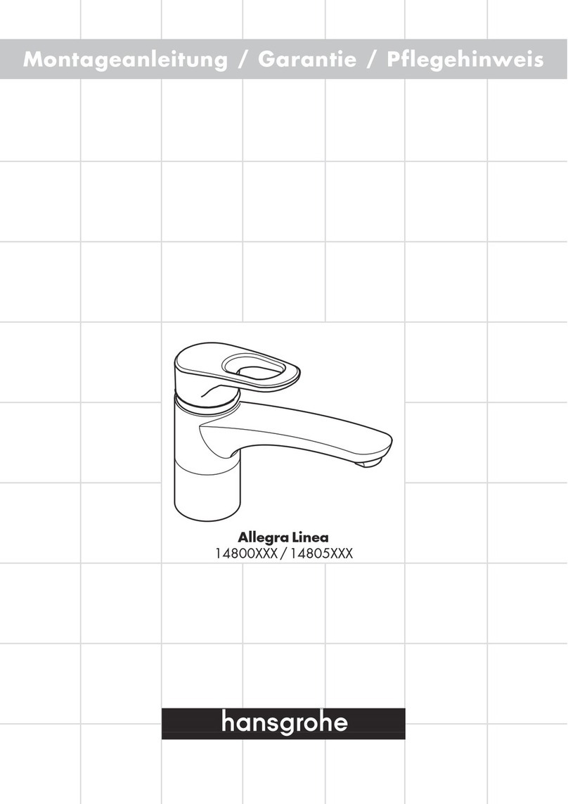 Hans Grohe Allegra 14800 Series manual