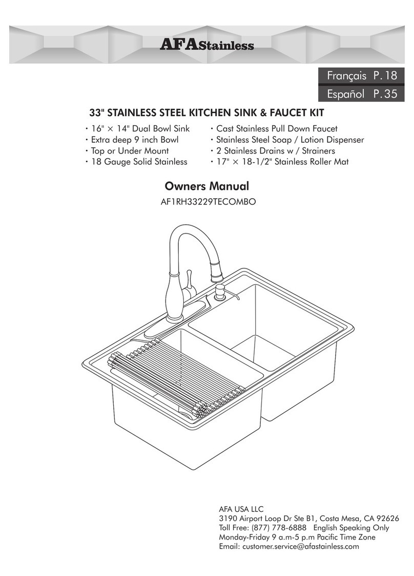 AFA AF1RH33229TECOMBO owner's manual