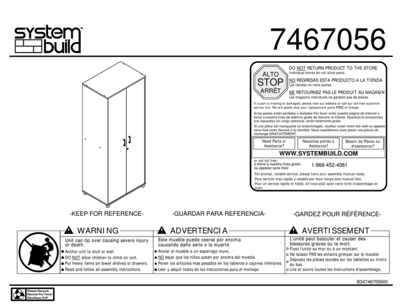 System Build 7467056 User manual
