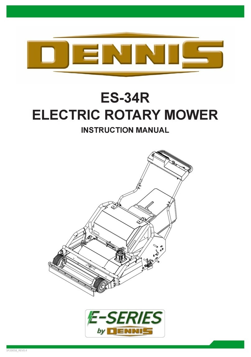 Dennis E-SERIES ES-34R User manual Dennis E-SERIES ES-34R User manual