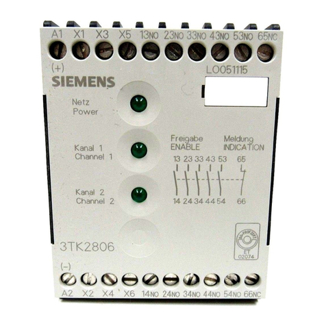 Siemens 3TK2805 User manual