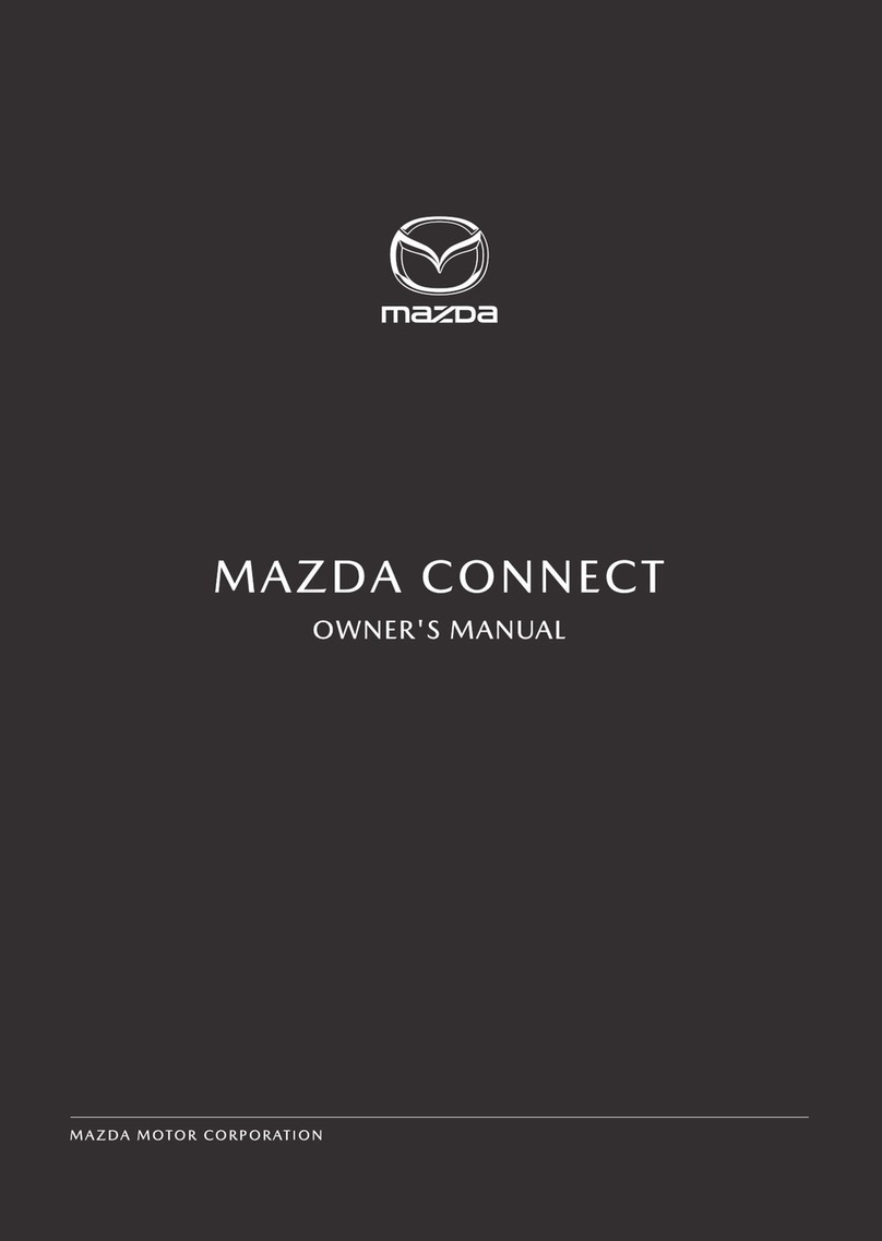Mazda Connect owner's manual
