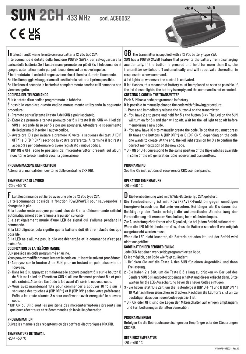Sun Microsystems 2CH quick start guide