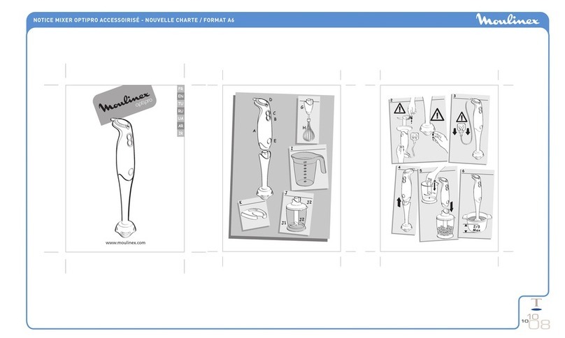 Moulinex OPTIPRO DD 904143 User manual