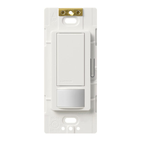 Lutron Electronics MAESTRO MS-OPS2 User manual Lutron Electronics MAESTRO MS-OPS2 User manual