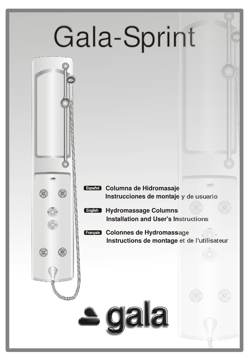 GALA Gala-Sprint Installation and user instructions