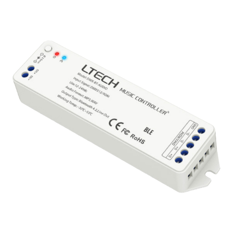 Ltech DMX-BT-AUDIO User manual