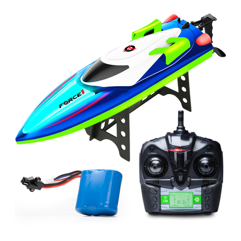Force1 VELOCITY X RC user manual