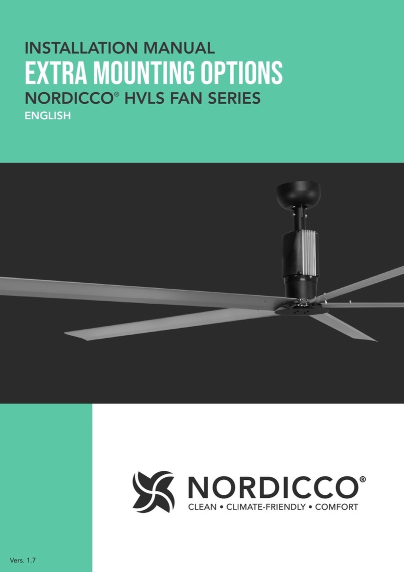NORDICCO HVLS Series User manual