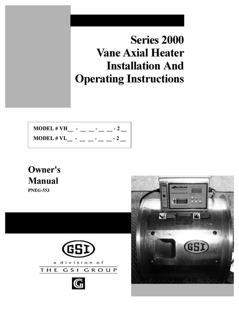 GSi 2000 Series User manual