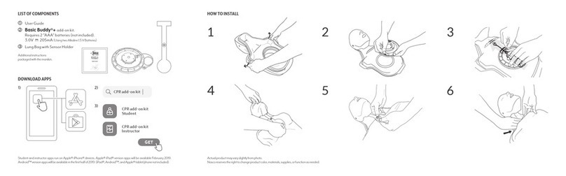 Nasco Healthcare BASIC+BUDDY heartisense AK1G BB user guide