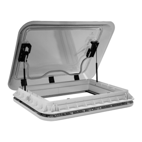 Quipon SKY 70 x 50 Assembly and operating instructions