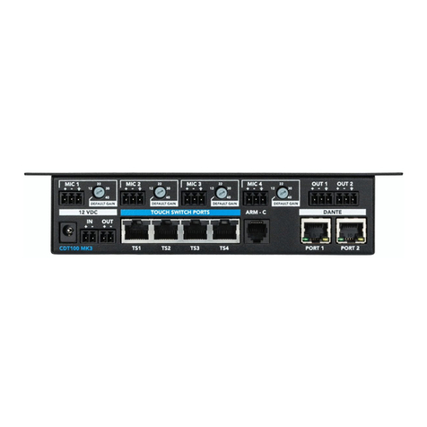 Clockaudio CDT100 MK3 manual