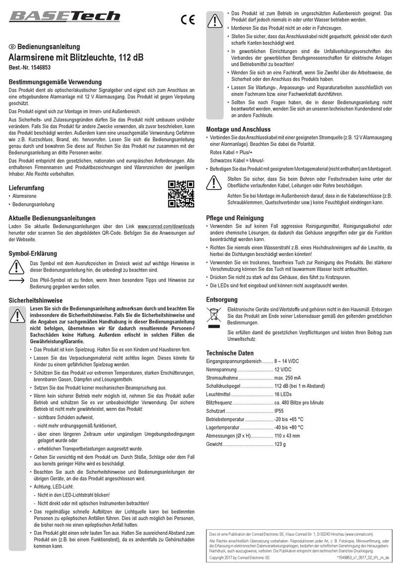 BASETech 1546853 User manual
