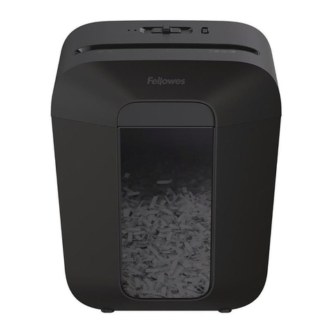 Fellowes Powershred LX Series manual