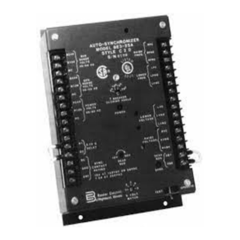 Basler BE3-25A instruction manual