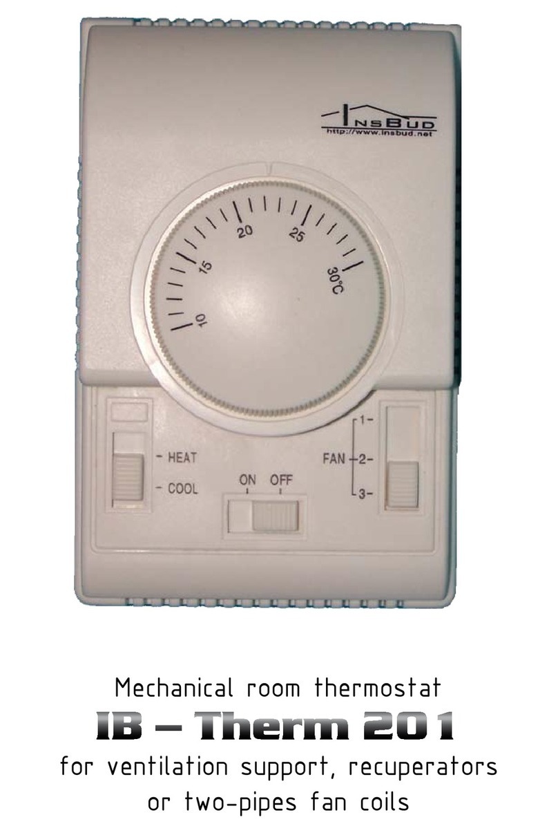 INSBUD IB-Therm 201 manual