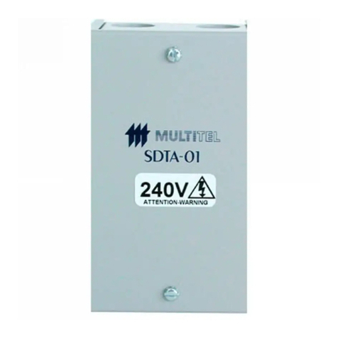 Multitel SDTA-01 user manual
