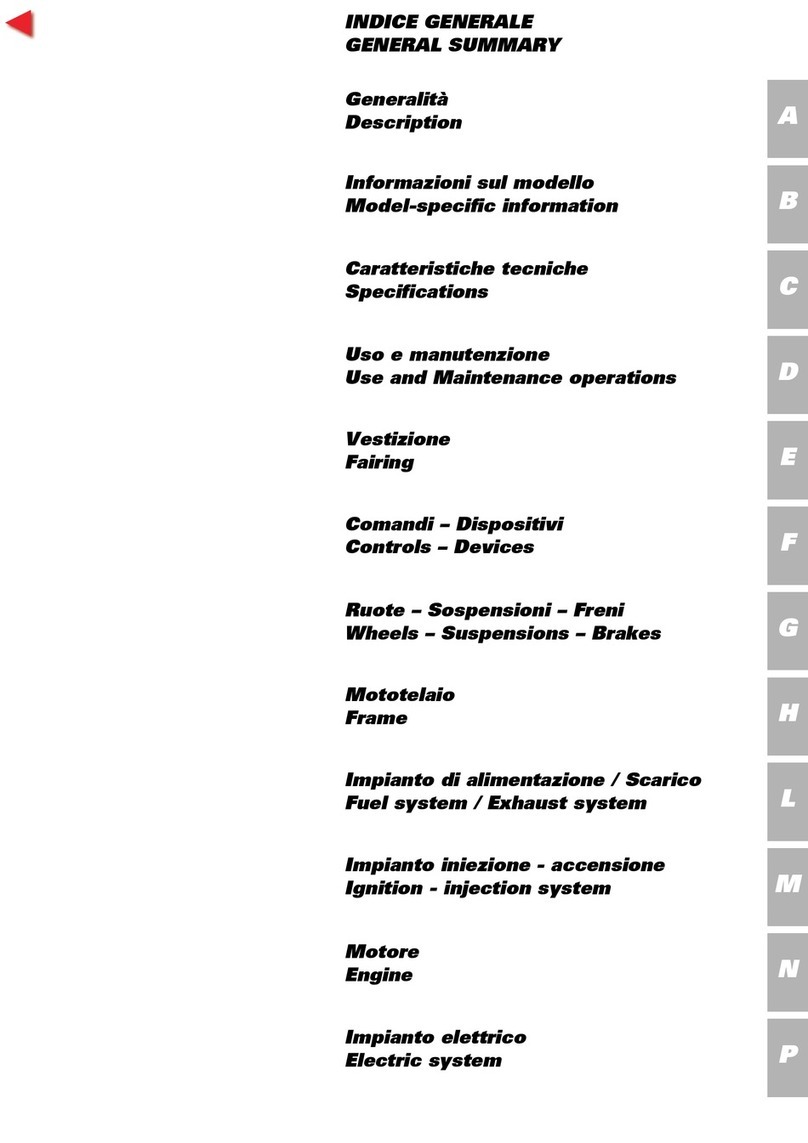 Ducati 999R 2006 Operating instructions Ducati 999R 2006 Operating instructions