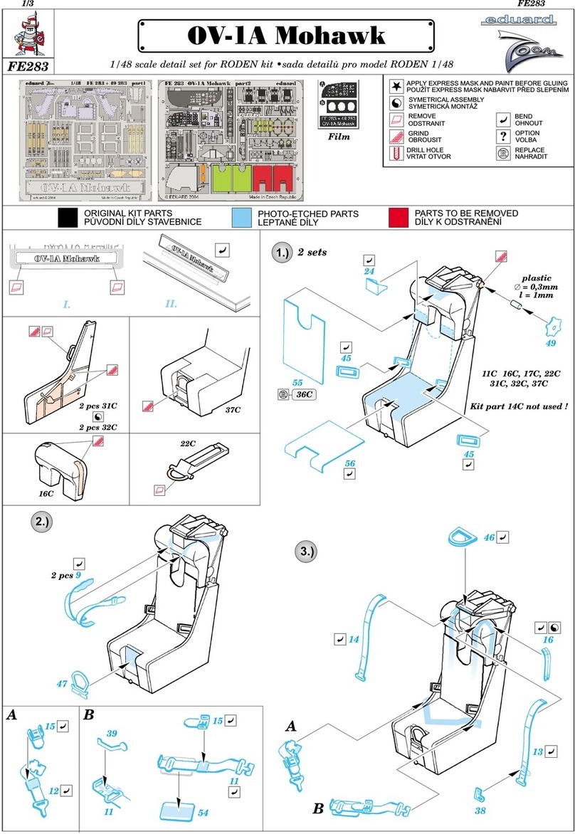 Eduard Zoom OV-1A Mohawk quick start guide