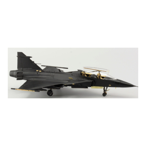 Eduard Zoom JAS-39D Gripen twin seater self... quick start guide