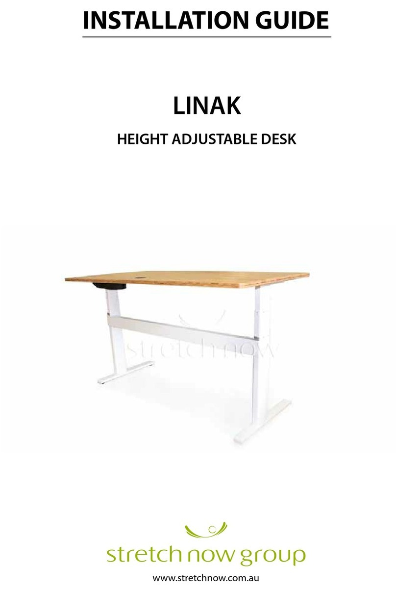 Stretch Now LINAK installation guide Stretch Now LINAK installation guide