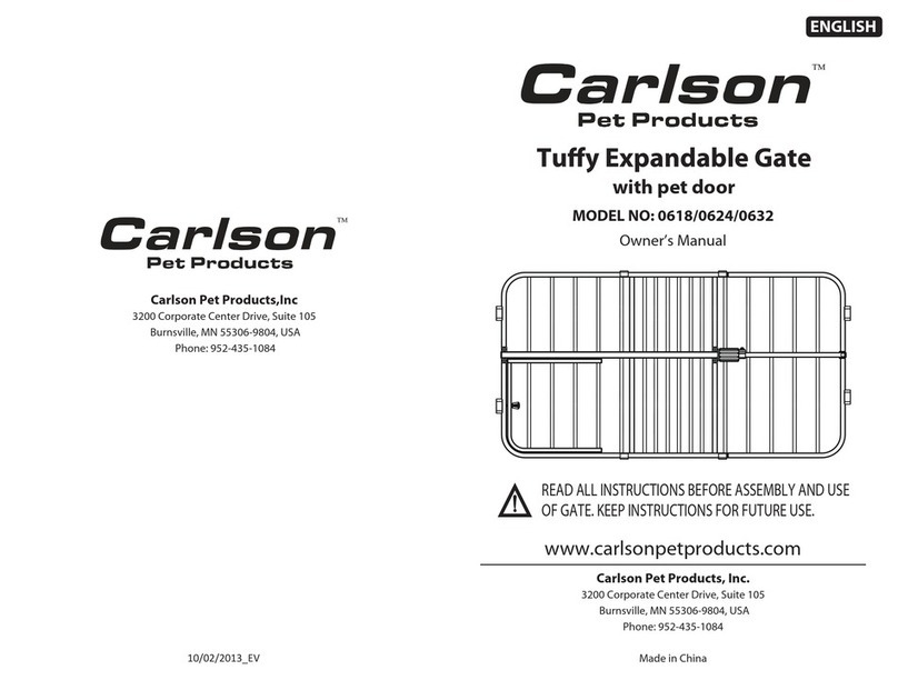 Carlson Pet Products 0618 owner's manual Carlson Pet Products 0618 owner's manual