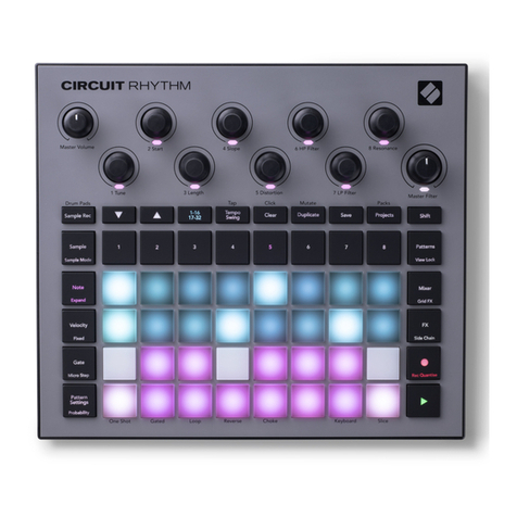 Novation Circuit Rhythm user guide