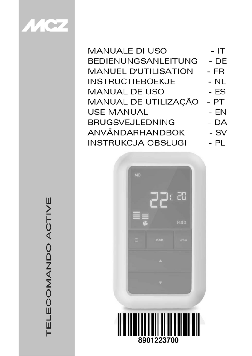 MCZ 8901223700 Use manual
