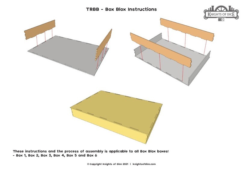 Knights of Dice Box Blox TRBB instructions
