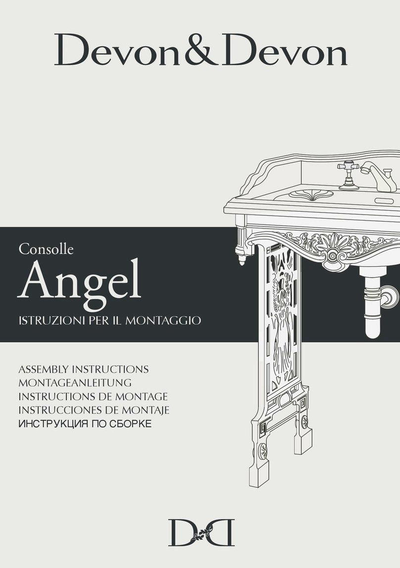 Devon & Devon Angel Console User manual Devon & Devon Angel Console User manual