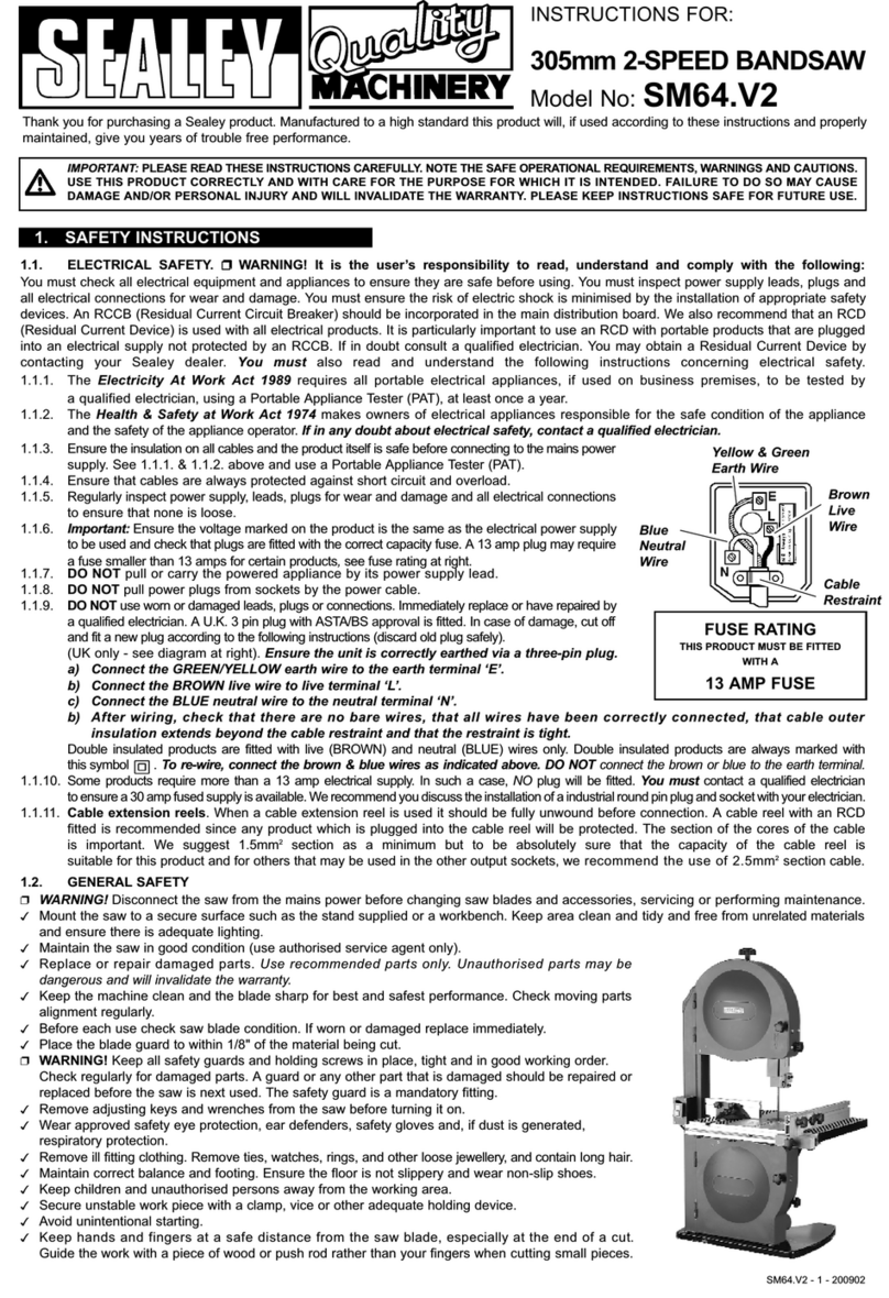 Sealey SM64.V2 instructions