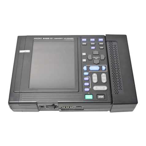 Hioki 8420-51 instruction manual