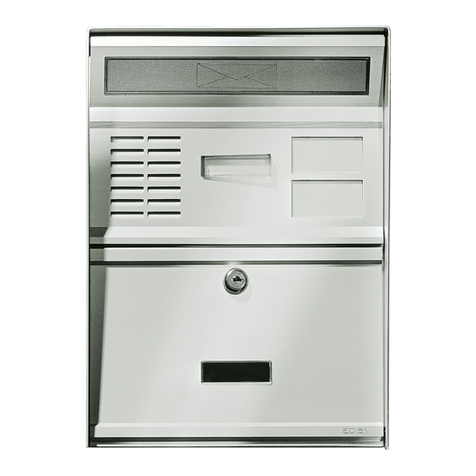 Vimar ELVOX 2550/301 Assembly instructions