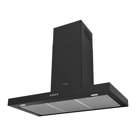 Faber STILO COMFORT BK MATT A90 installation manual Faber STILO COMFORT BK MATT A90 installation manual