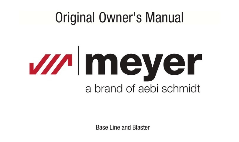 AEBI Meyer Base Line 240 Series ORIGINAL OWNER'S MANUAL