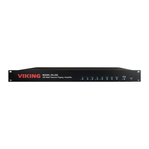 Viking PA-250 product manual