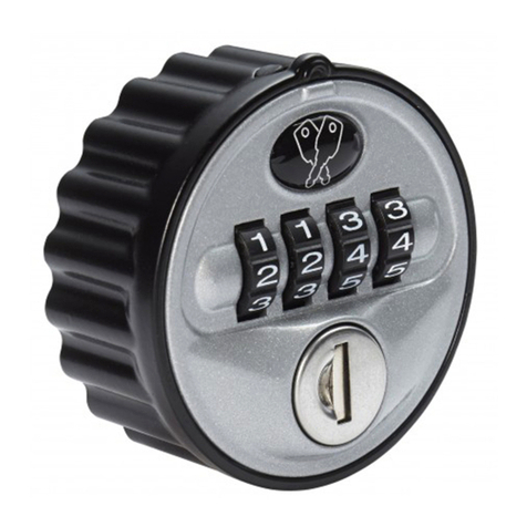 L&F Euro-Locks 2800 User instructions