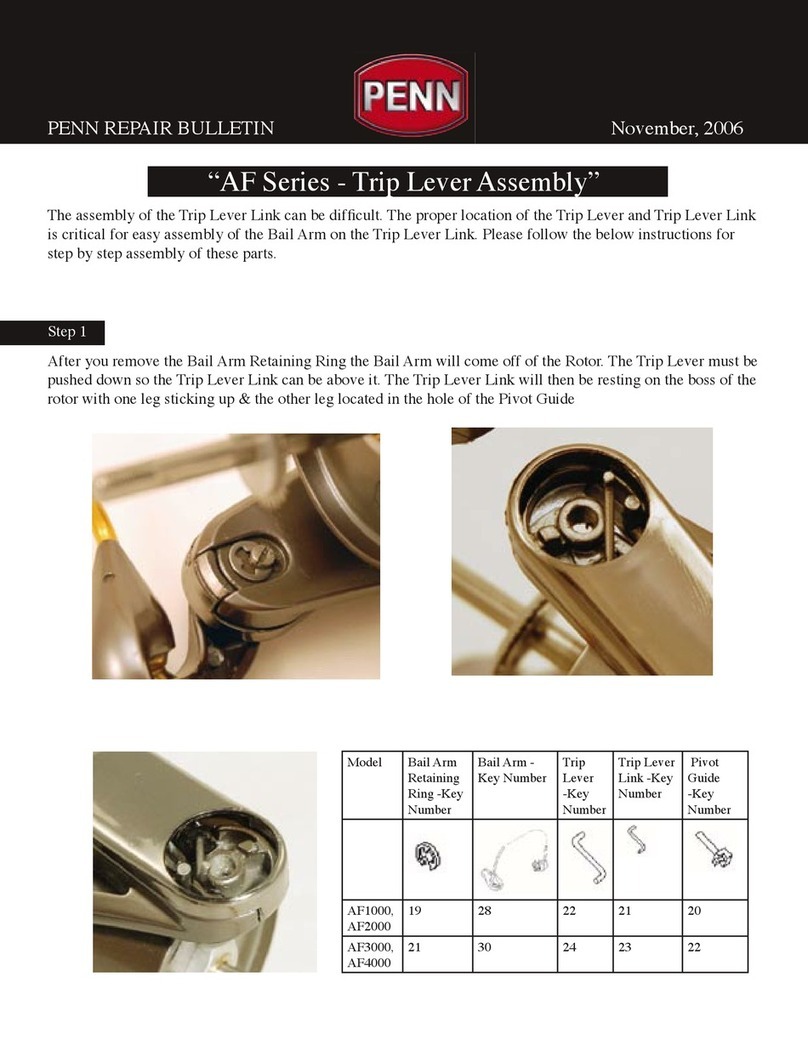 Penn AF Series User manual