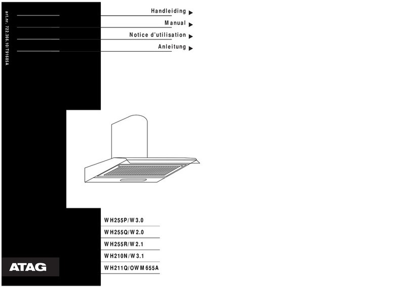 Atag WH255P/W3.0 manual