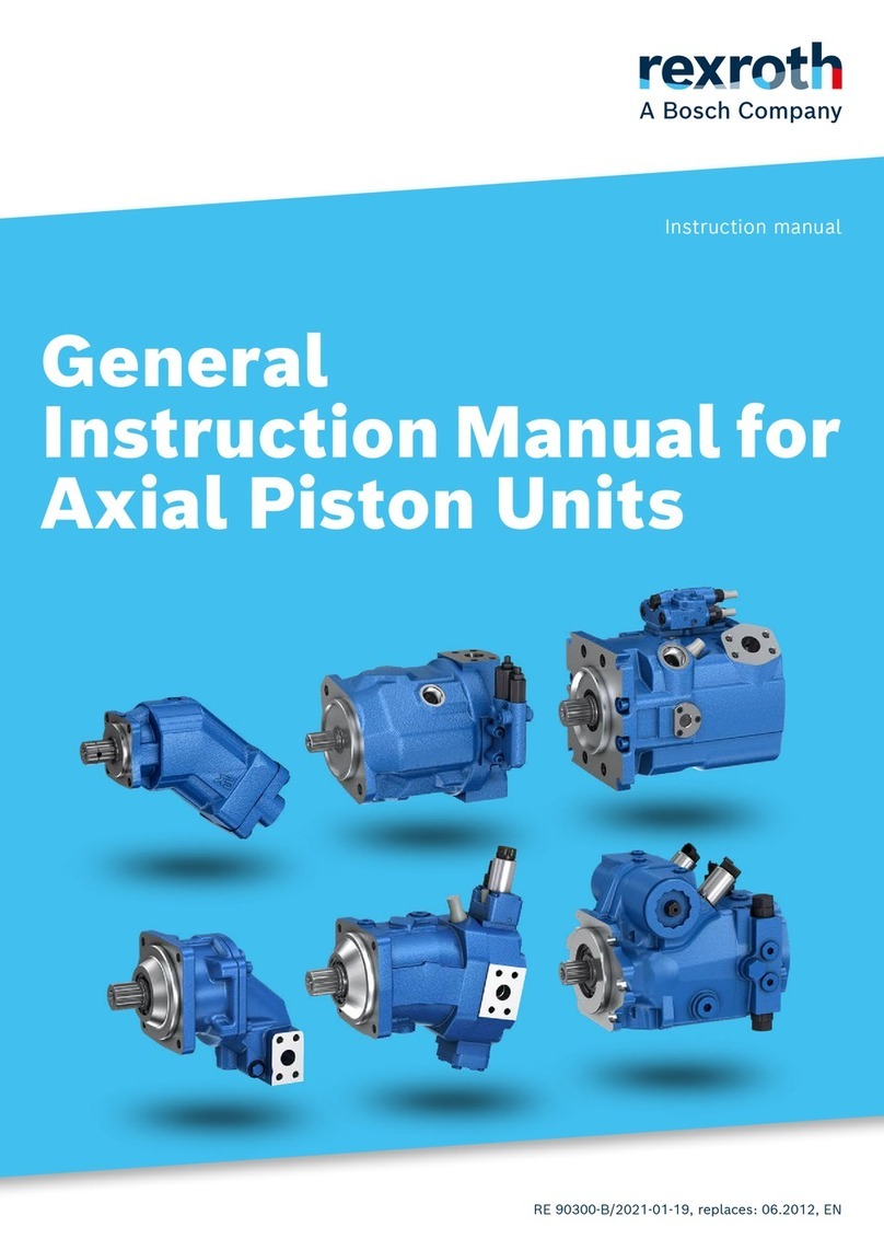 Bosch Rexroth RE 90300-B instruction manual