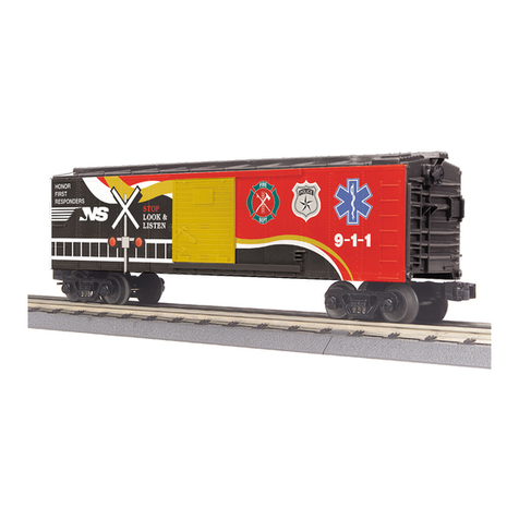 MTHTrains RailKing Freight Car with LED Lights User manual