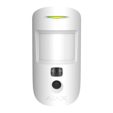 AJAX MotionCam User manual