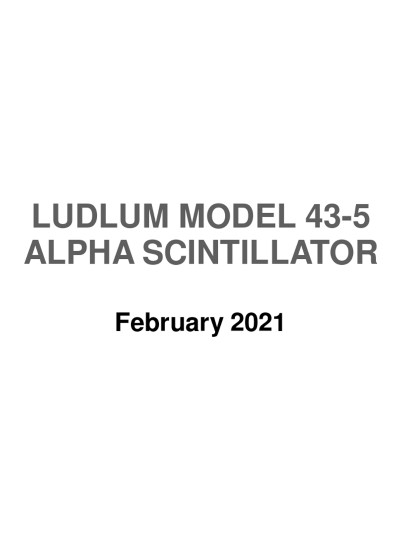 Ludlum Measurements 43-5 User manual Ludlum Measurements 43-5 User manual