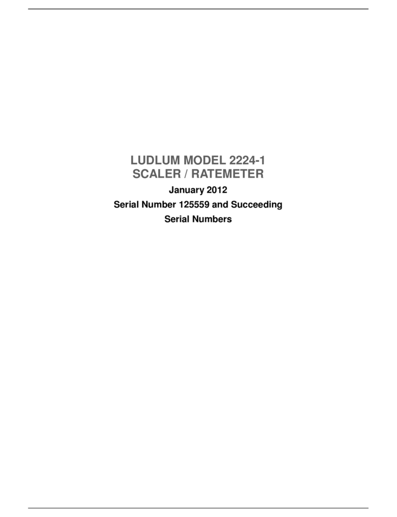 Ludlum Measurements 2224-1 manual