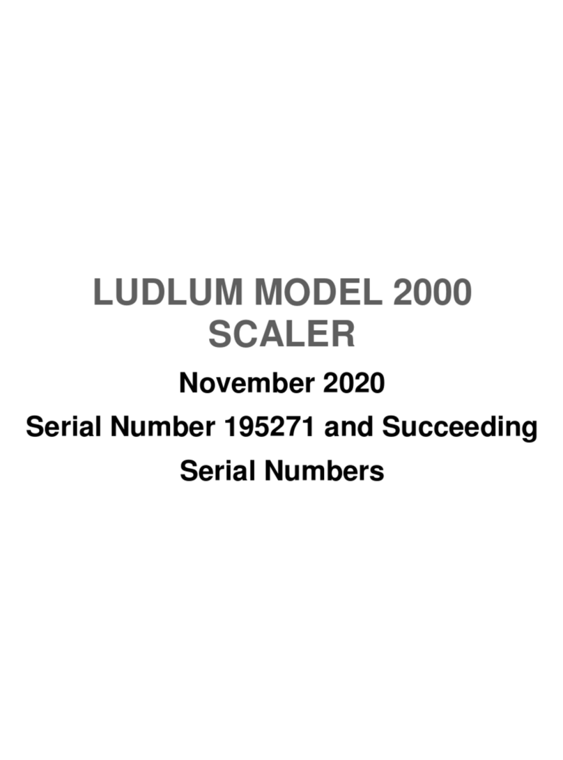 Ludlum Measurements 2000 manual
