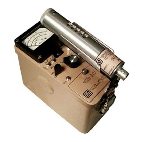 Ludlum Measurements 3-97 User manual Ludlum Measurements 3-97 User manual