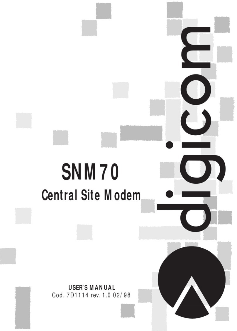 Digicom SNM70 User manual