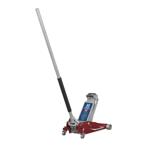 Sealey RJAS2500.V3 User manual