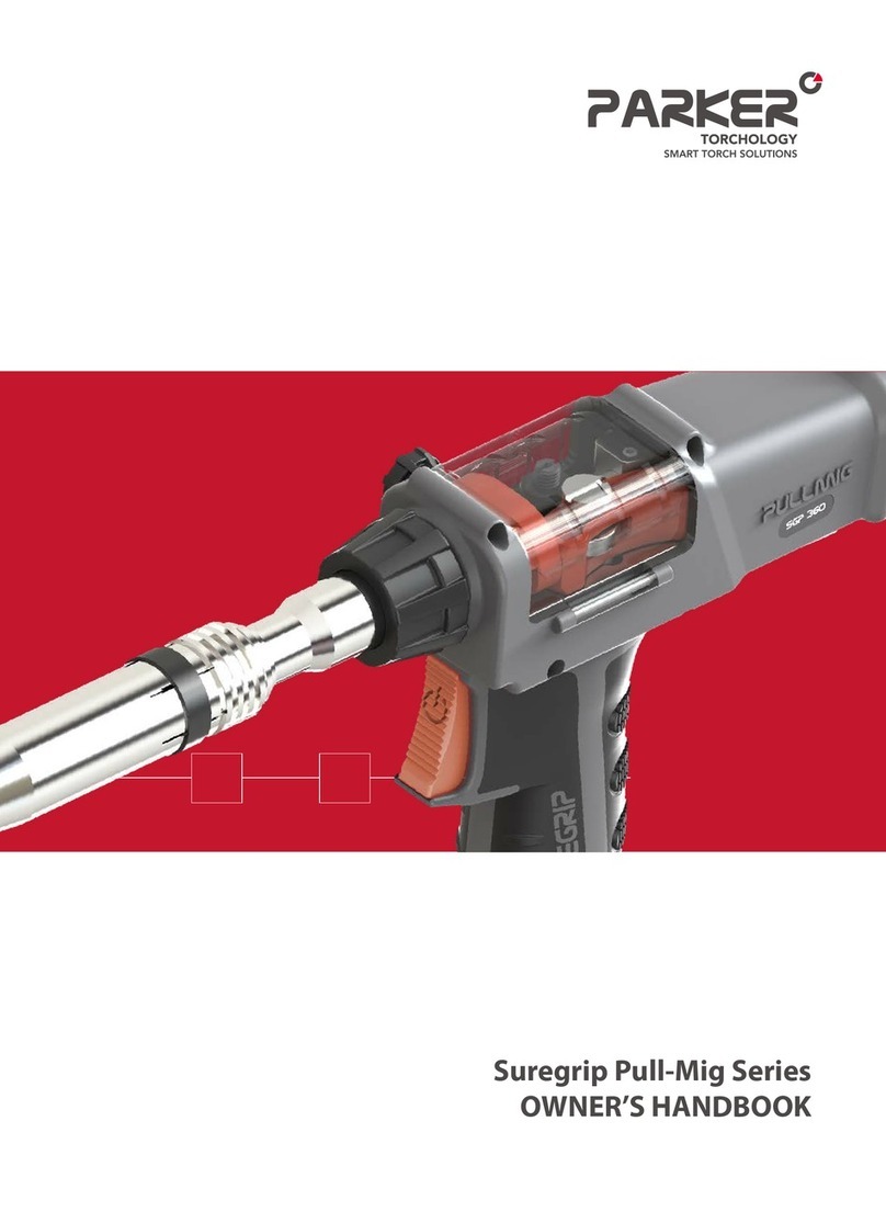 Parker Suregrip Pull-Mig Series Owner's handbook